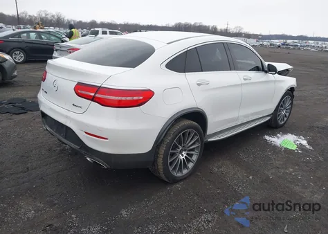 2018 Mercedes-Benz Glc 300 Coupe 4Matic из США, поврежденный, VIN WDC0J4KB0JF470637